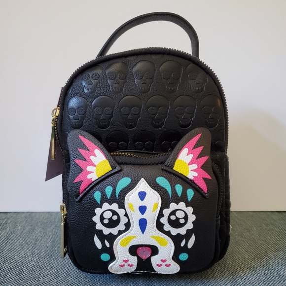 Betsey Johnson Bags Nwt Betsey Johnson Da De Muertos Kitsch Dog